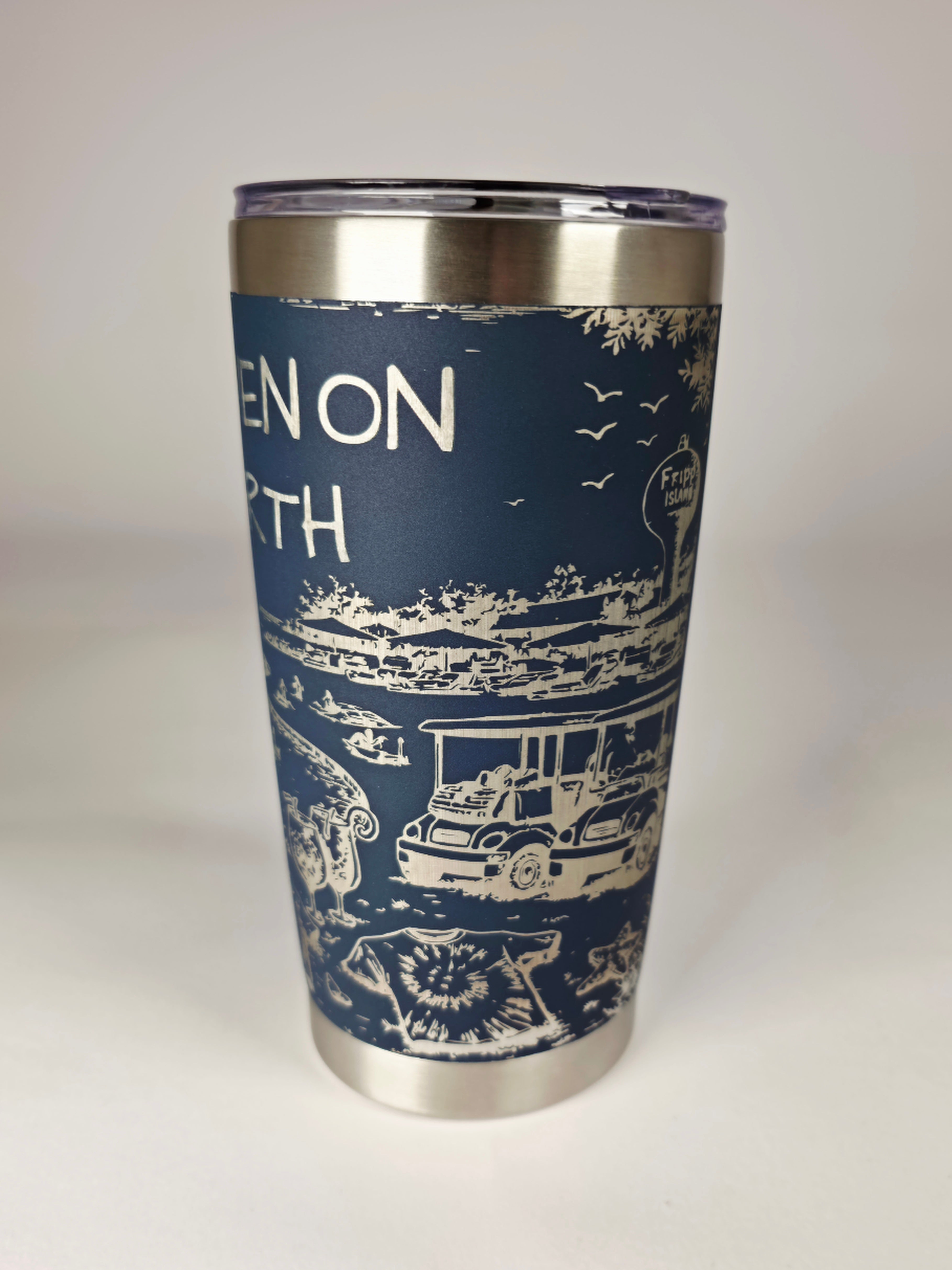 Life Story Custom Engraved 20oz Tumbler – Fully Personalized
