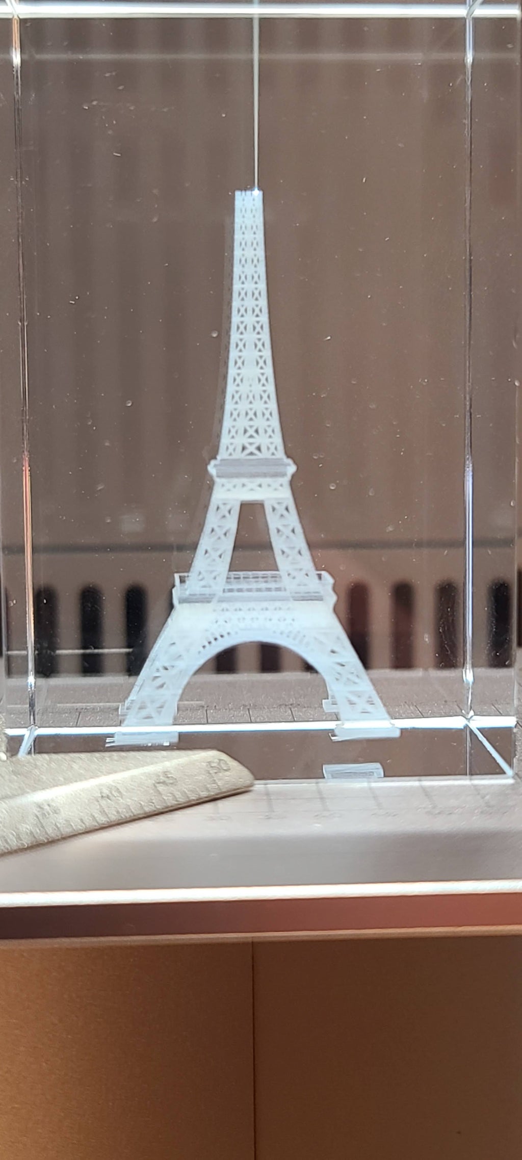 K9 Crystal Block — 3D Laser Engraved