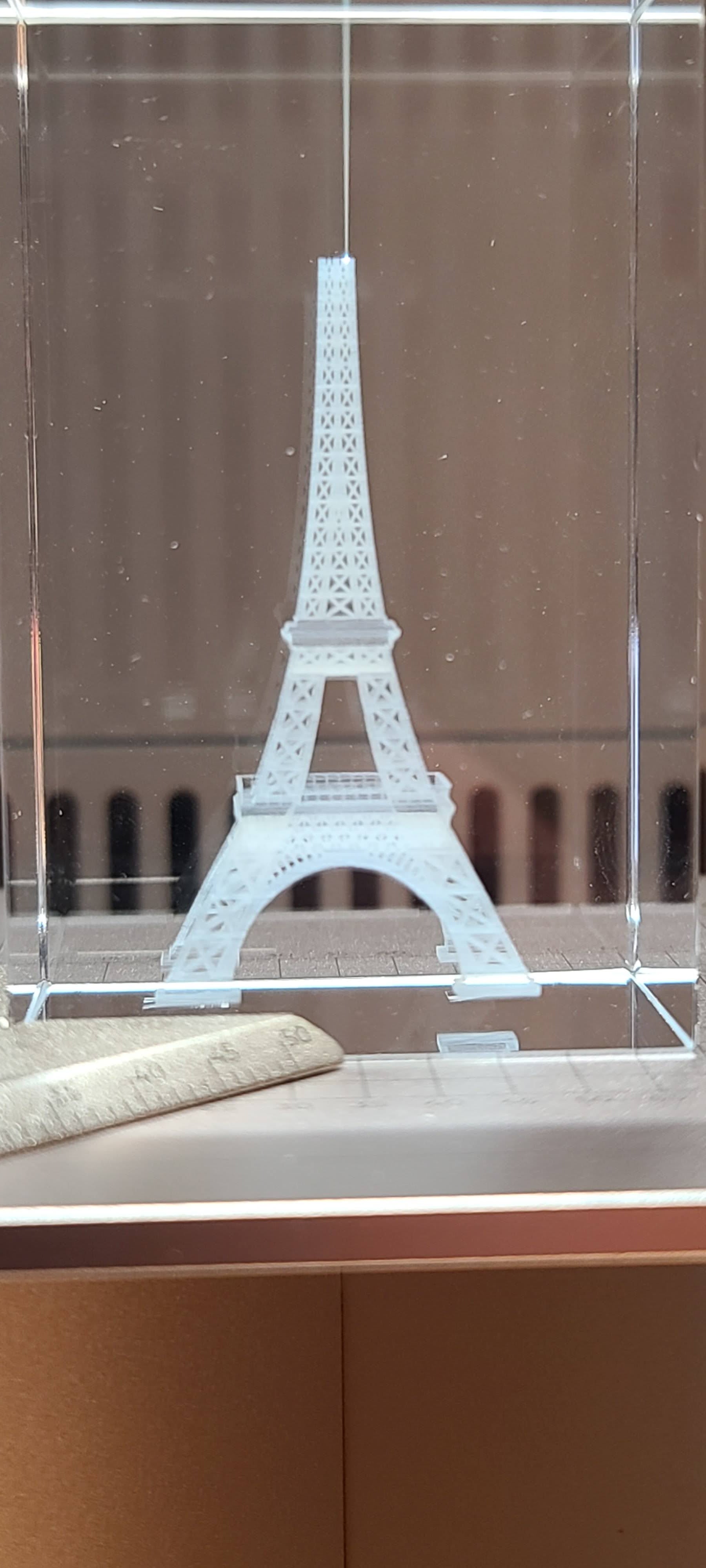 K9 Crystal Block — 3D Laser Engraved