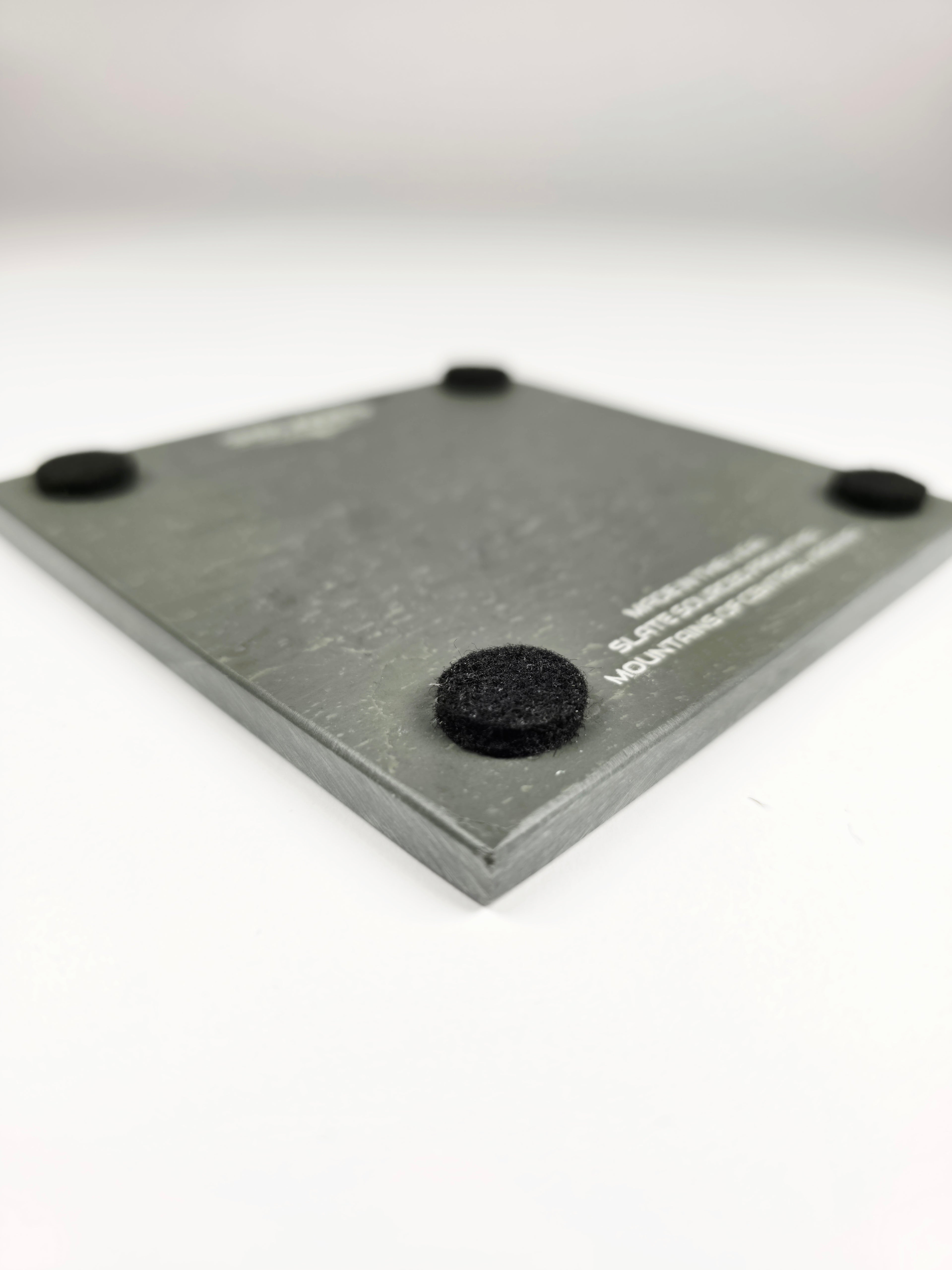 Laser Engraved Slate Coasters — Your Design
