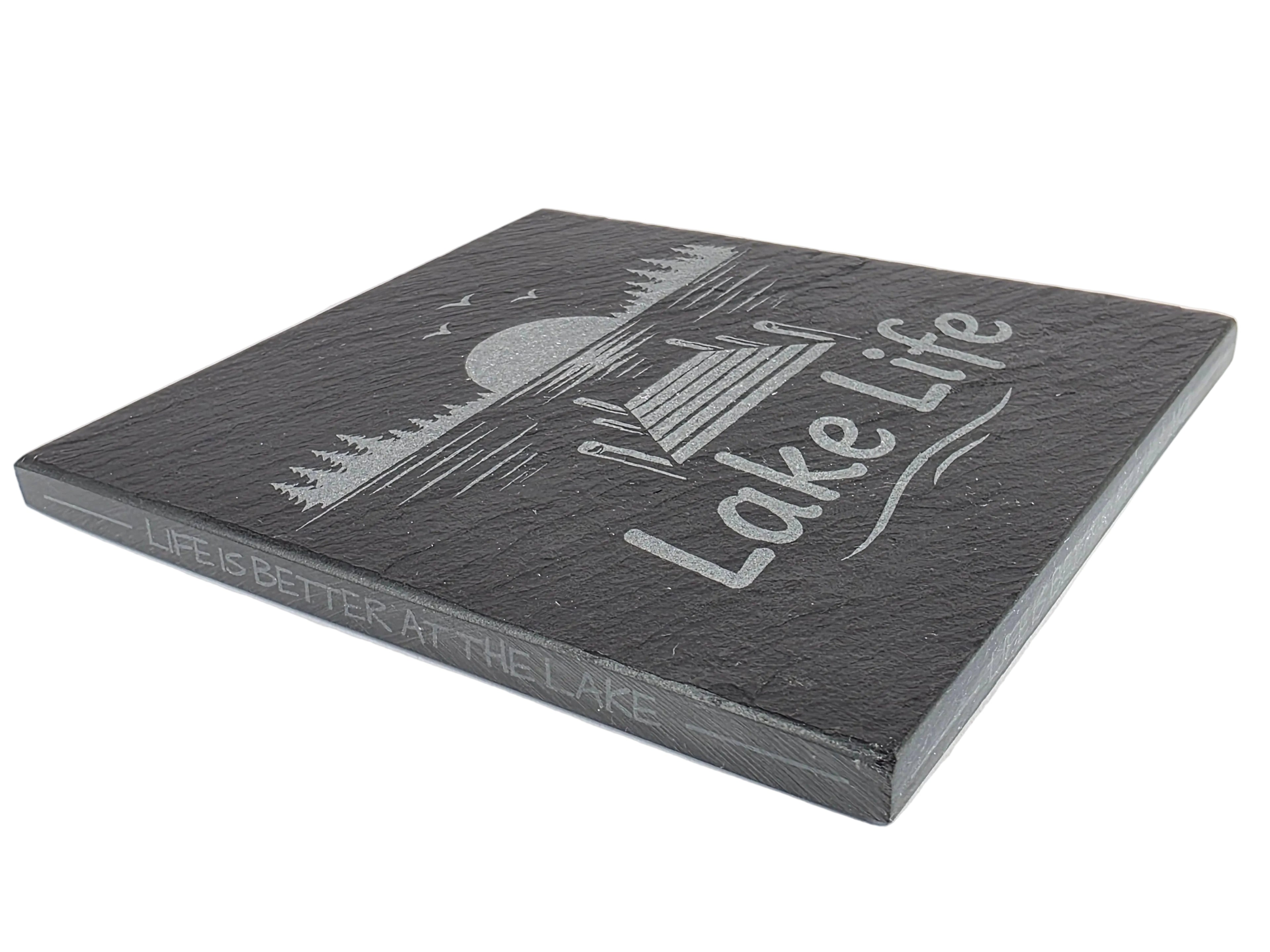 Slate Coasters — Pick a Design