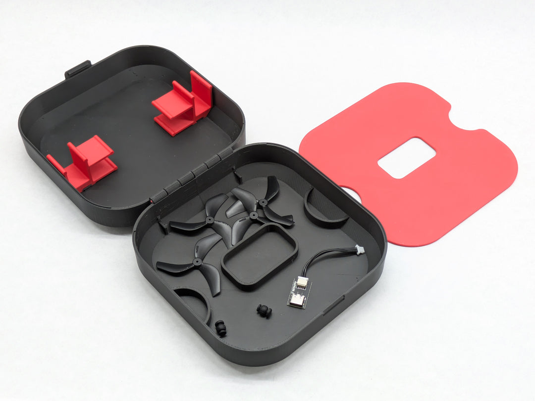 Custom color 3D printed cinewhoop case - Pavo20 Pro