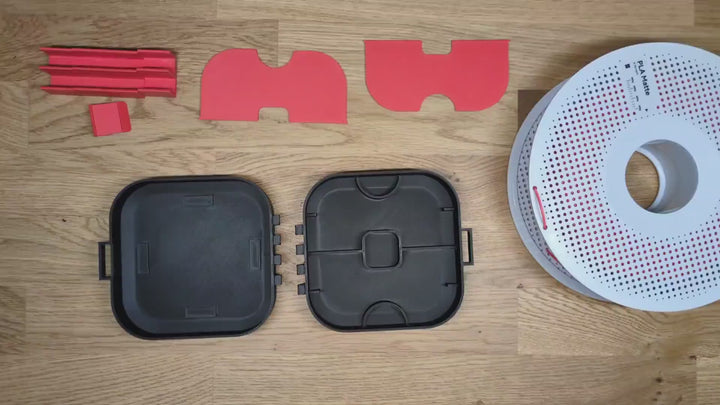 Video of the 3D printed Mobula8 Elite drone case