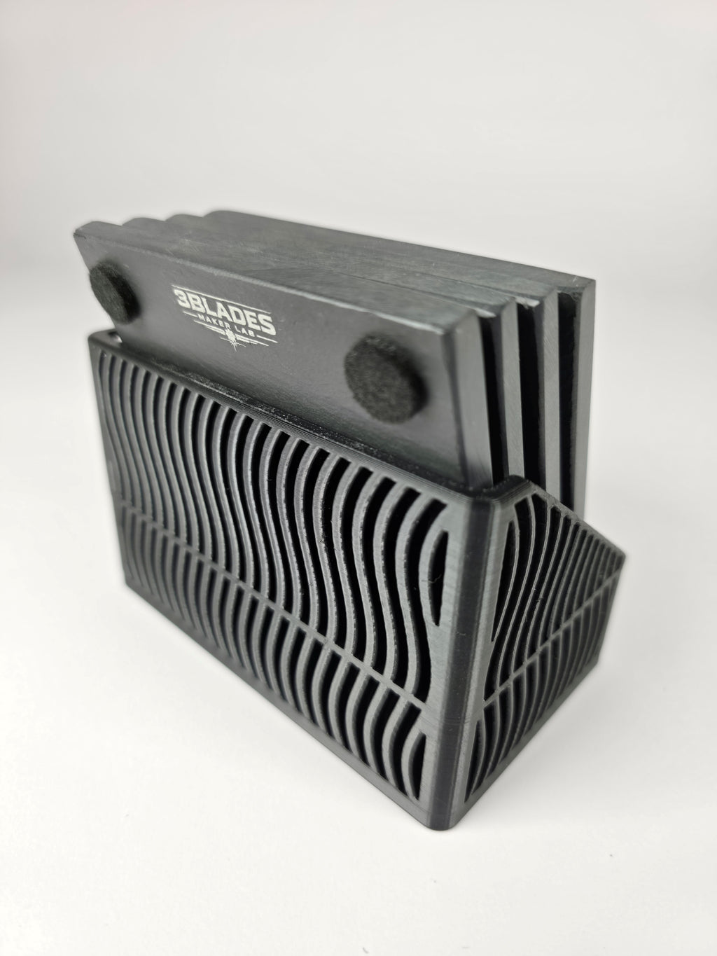 Personalized laser engraved slate coaster detail showing precision